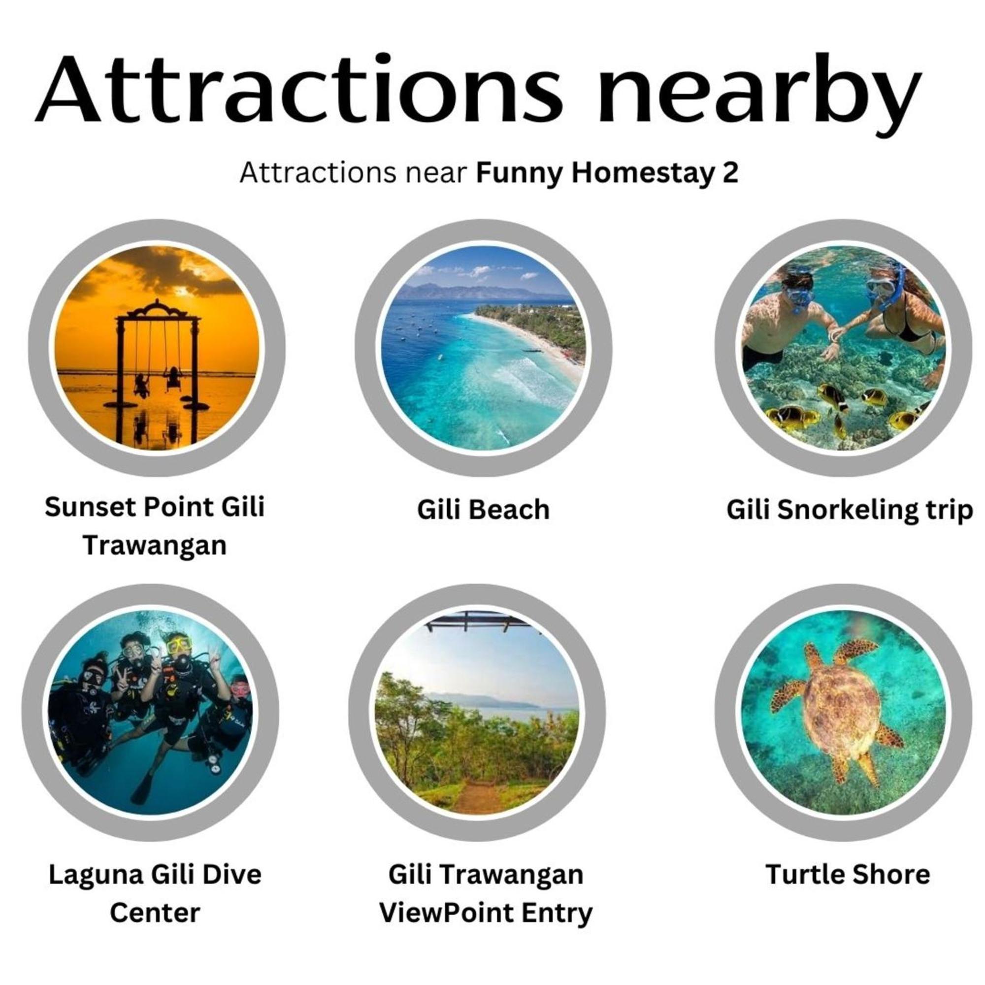 Homestay Lucu 2 吉利特拉旺安 外观 照片